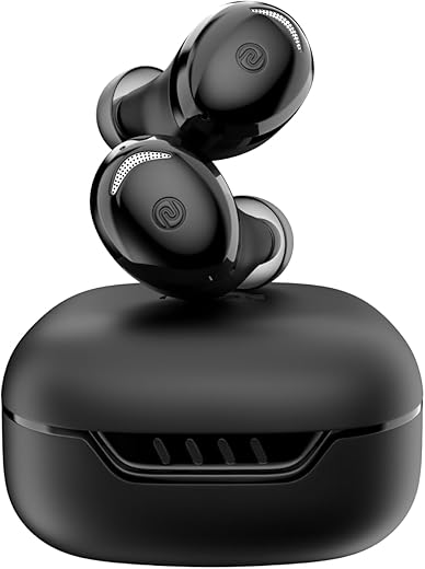 Noise Buds Trance in-Ear Truly Wireless Earbuds with 45H of Playtime, Low Latency(up to 40 ms), Instacharge(10 min=200 min), BT v5.3(Jet Black)
