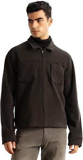 Thomas Scott Men's | Regular Fit | Long Sleeves | Hood Collar | Zip Closure | Dry Clean | 2 Pockets | Polyester | Knitted | Puffer | Jacket