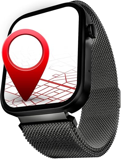 boAt Storm Call 3 w/TBT Navigation, Daily Activity Tracker, DIY Watch Face Studio,700+ Active Modes, 1.83" (4.6 cm) HD Display Fitness Smart Watch for Men & Women(Black Metal)