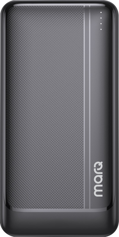 MarQ by Flipkart 20000 mAh 22.5 W Power Bank(Black, Lithium Polymer, Power Delivery 3.0, Quick Charge 3.0, Fast Charging for Earbuds, Mobile, Smartwatch, Speaker, Tablet, Trimmer)
