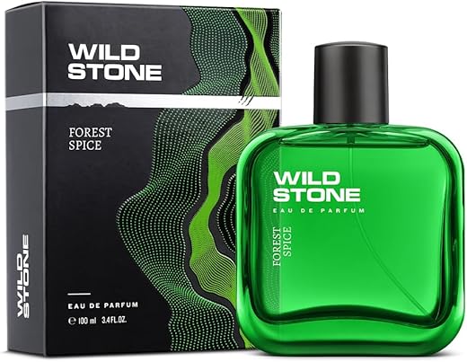 Wild Stone Forest Spice EDP Premium Perfume for Men, 100 Ml | Long-lasting Eau De Parfum | Luxury Fragrances | Woody Masculine Men perfume