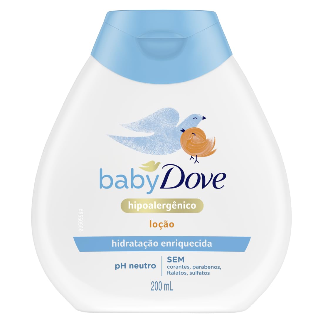 Baby Dove Rich Moisture Nourishing Baby Lotion 200 ml, With Moisturising Cream, Gentle Care for Baby's Soft Skin