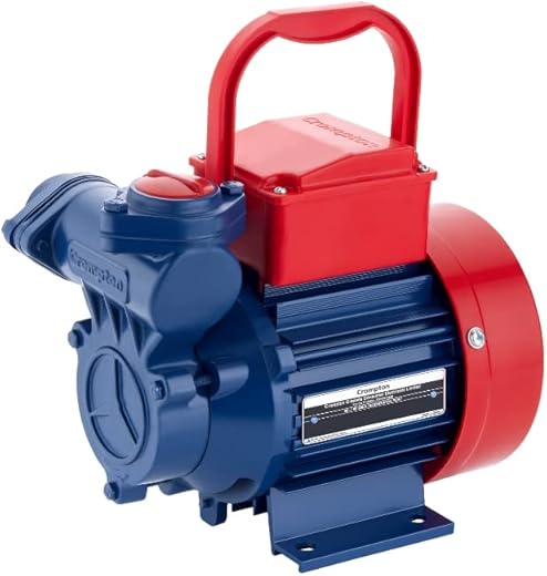 Crompton CHAMP PLUS I | 1 HP | Residential Water Pump Self Priming Regenerative|Single Phase|ADDS (Drip Proof Adapter) | Anti-Jam Winding | 1 Years manufacturer's warranty