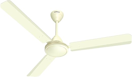 Havells Mozel XP 1200mm Ceiling Fan, Best in Class Base Fan with High Air Delivery, Energy Saving & 100% Pure Copper Motor | 2 Year Warranty | Bianco