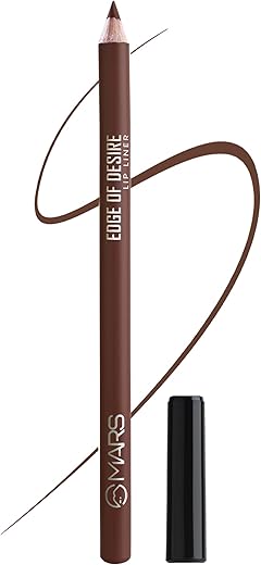 MARS Matte Lip Liner | One Swipe Smooth Application | Long Lasting Lip Pencil (1.4gm) (14-CHOCO BUTTER)