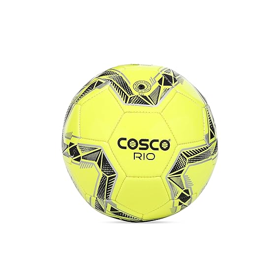 Cosco Rio Polyvinyl Chloride Football, Size 3, (Yellow)