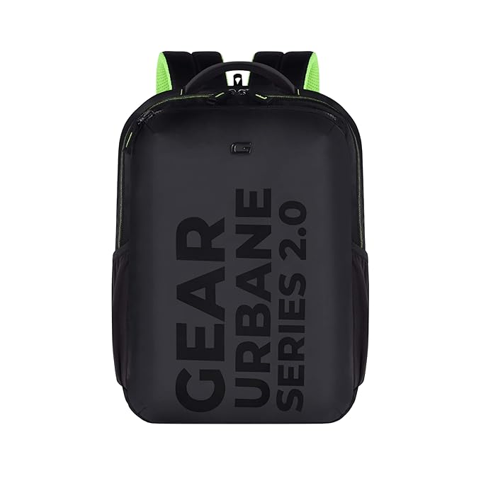 Gear Parker 23L Water Resistant Anti Theft Laptop Bag/Backpack for Men/Women – Black