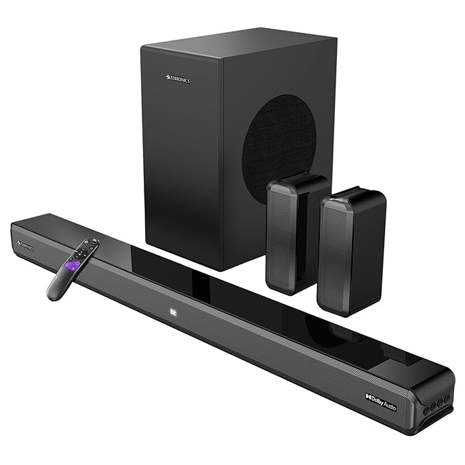 ZEBRONICS Juke BAR 9510WS PRO Dolby 5.1 Soundbar