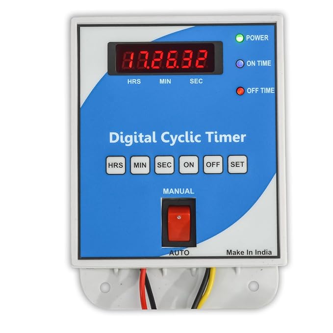 Magnus M-1122 Digital Programmable Cyclic Timer Switch, 230V AC