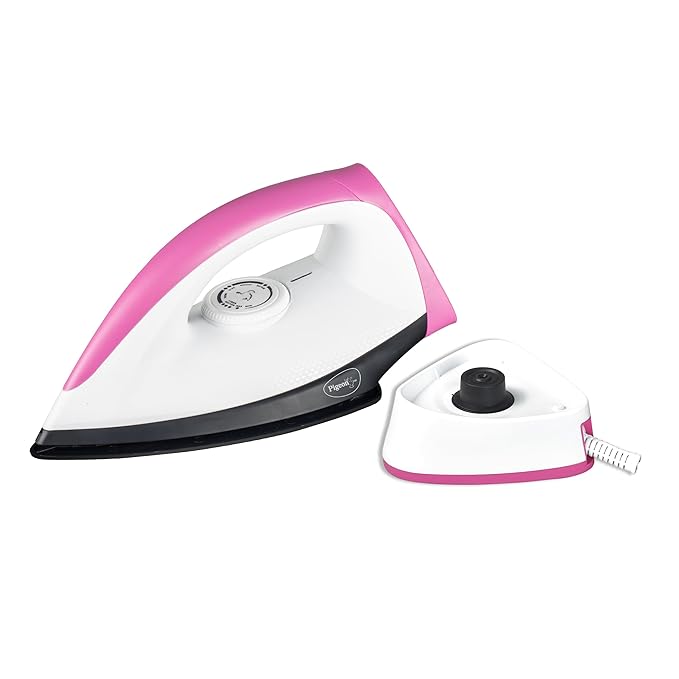 PIGEON AUTOMATIC CORDLESS ELECTRICAL DRY IRON – PINK