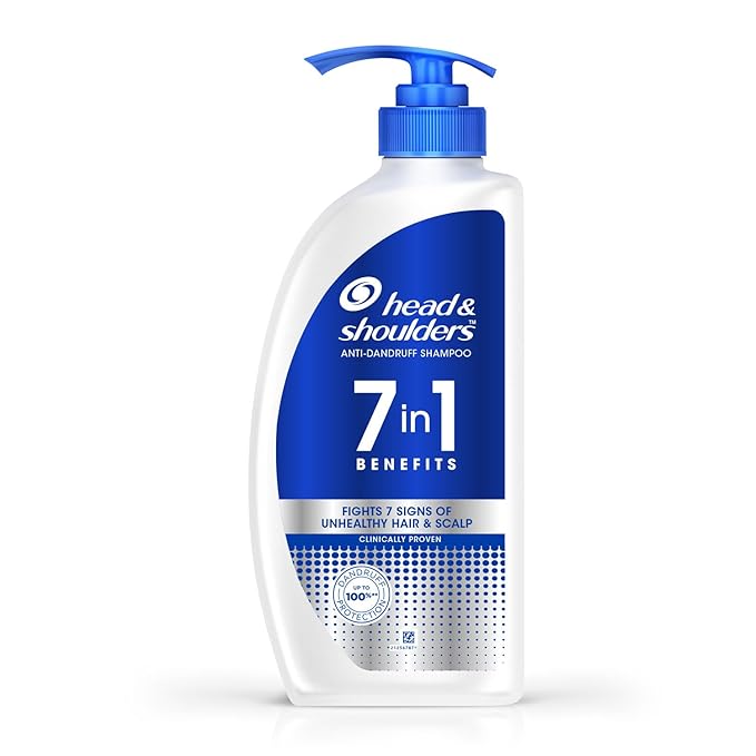 Head & Shoulders 7in1 Anti-dandruff Shampoo | 7 Benefits for Men and Women, 650ml