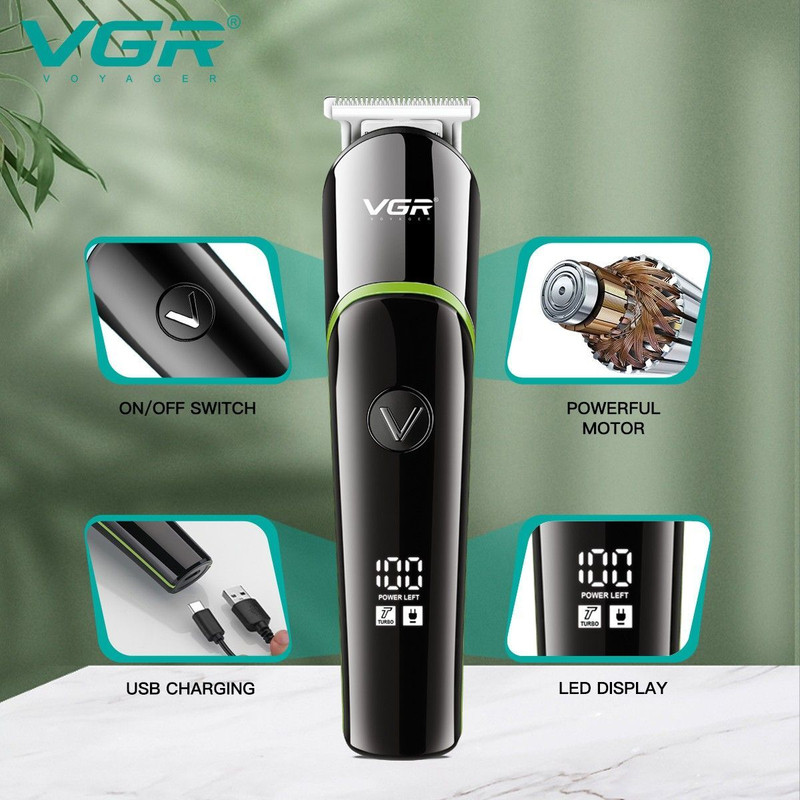 VGR V-291. Trimmer 120 min Runtime 4 Length Settings