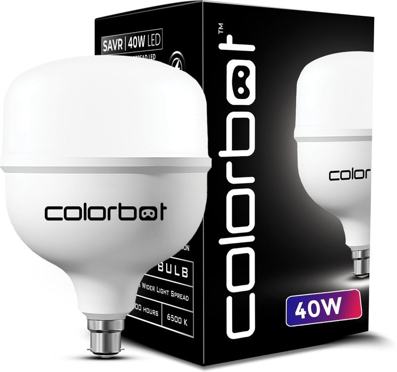 Colorbot 40 W Basic Standard B22 D LED Bulb