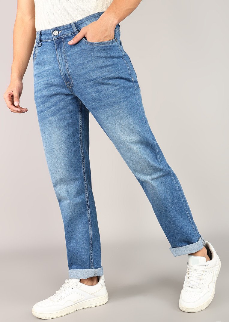 AEROPOSTALE Regular Men Light Blue Jeans