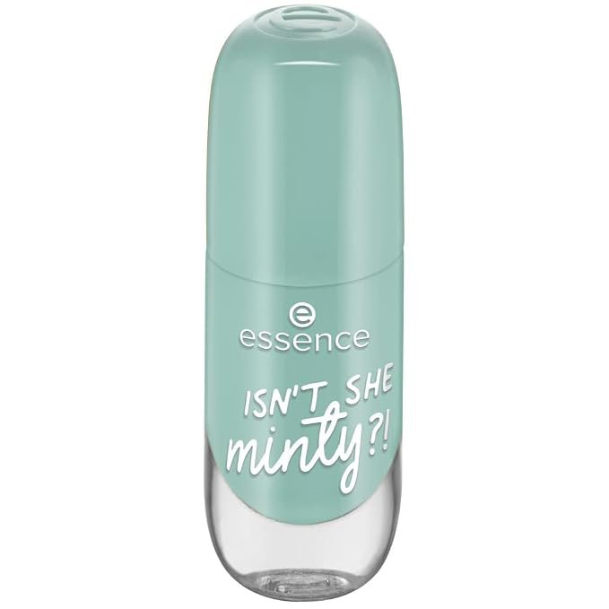 Essence gel nail colour 40 ISN’T SHE minty?!, gel nail polish, high-shine finish, long-lasting colour, 8 ml
