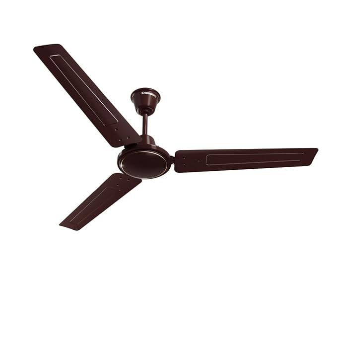 Crompton Surebreeze Sea Sapphira 1200 mm Ceiling Fan for Home | 2026 Model | BEE Star Rated | Energy Efficient | Superior Air Delivery | High Speed | 2 Year Brand Warranty | Lustre Brown