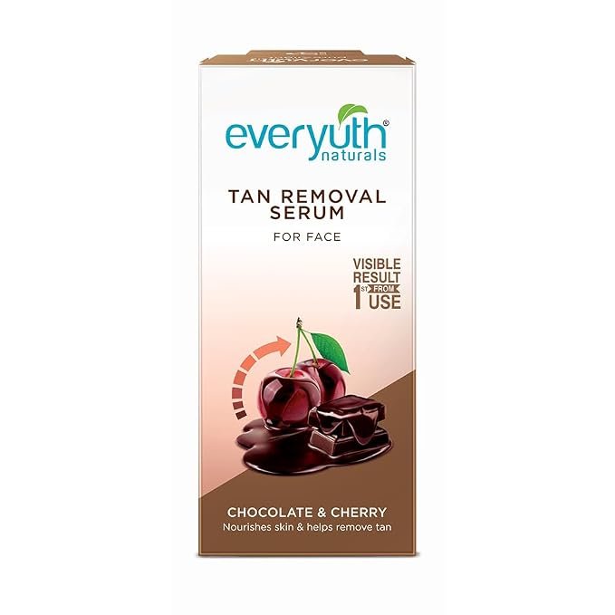Everyuth Naturals Tan Removal Choco Cherry Serum, 30ml