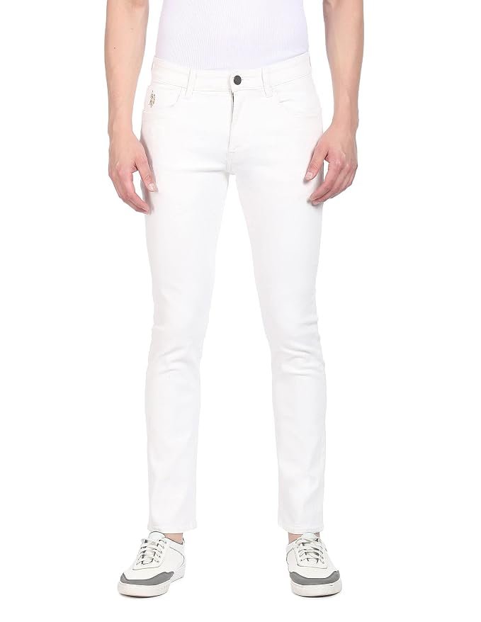 U.S. Polo ASSN. Men’s Slim Fit Mid Rise Jeans