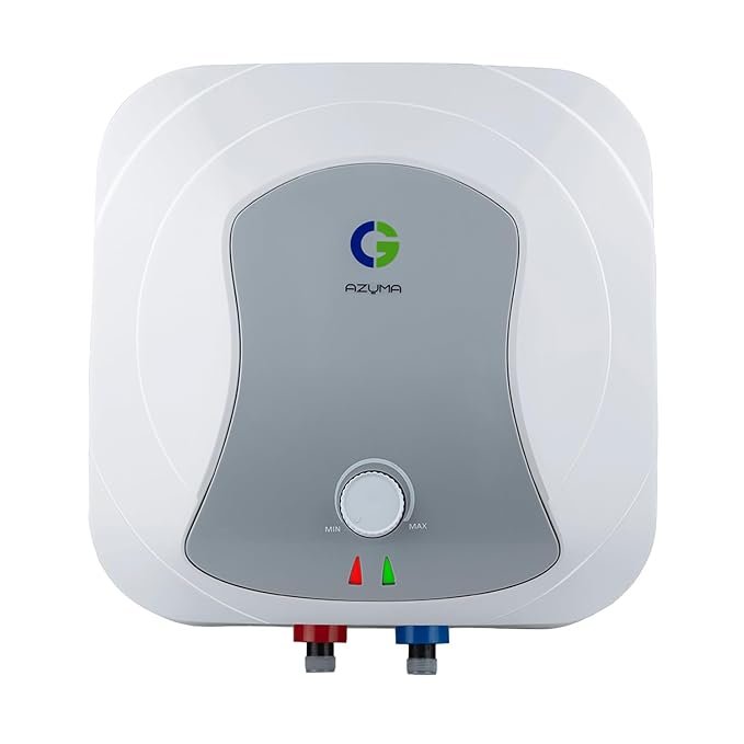 CG-Azuma 15Ltr Storage Water Heater (Geyser) 5-star | 100% Copper Element | Hirise Suitable | Glasslined Tank | IPX4 Rated | Anti Corrisive Rod | Free Installation | 2 Yrs Product 7 Yrs Tank Warranty
