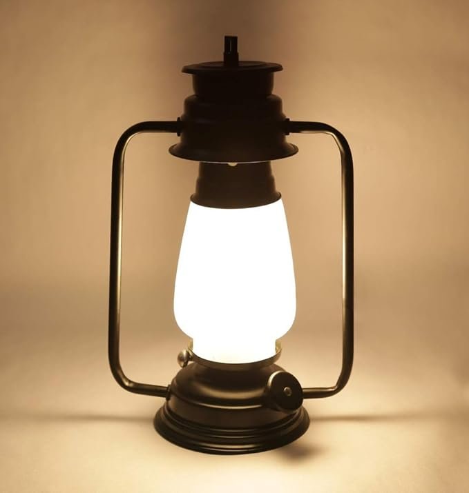 Tu Casa Milky White Glass Shade with Black Metal-Iron Base Wall Lantern Light | Modern Wall-Mounted Light (Height : 12.5 Inch / No Blub) for Hall, Bedroom, Living Room, Vanity& Home Décor