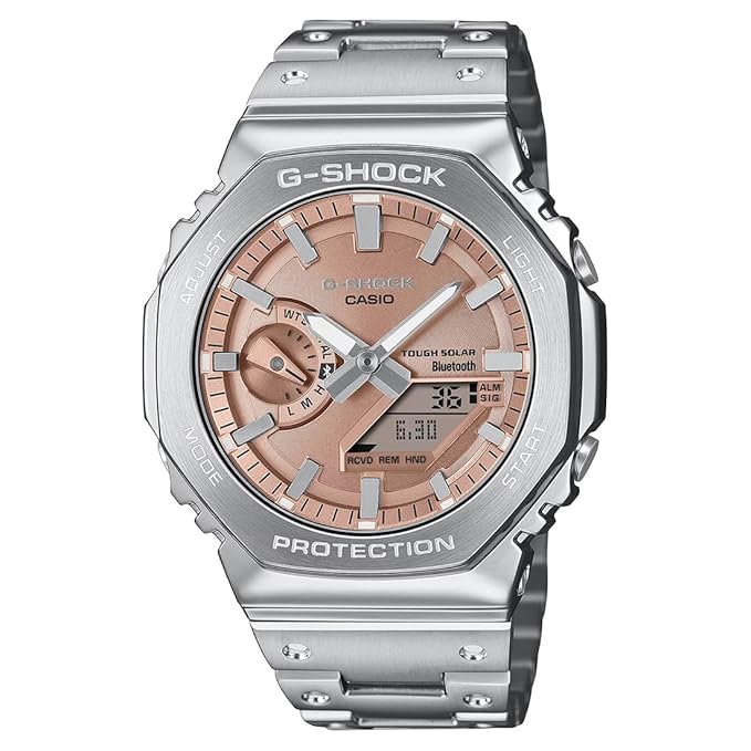 Casio G-Shock GM-B2100AD-5ADR Bluetooth Analog-Digital Orange Dial Men (G1629)