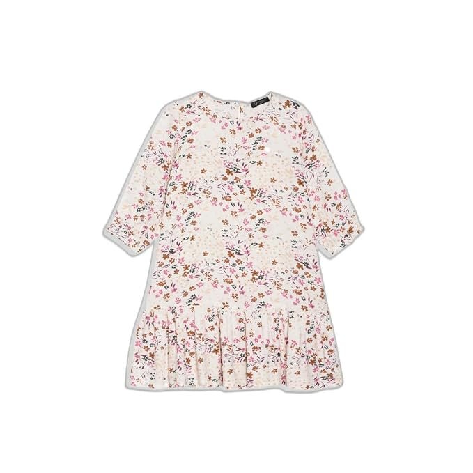 Allen Solly Girls’ Cotton Blend Dress | Soft Comfortable Feel | Casual Frock | Party & Everyday Wear