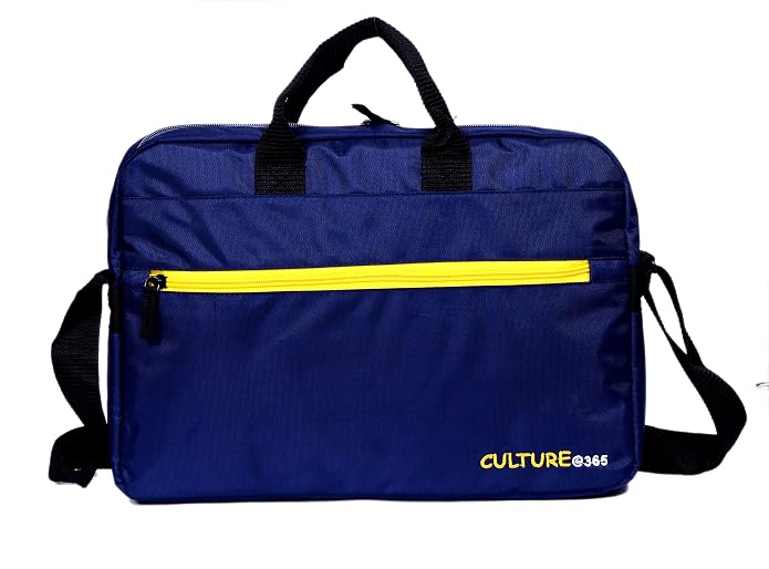Culture@365 15.6 Inch Water Resistance Laptop Messenger Siling Bag, Laptop Side Bag for Men and Women Caual Multipurpose Backpack, Travel, Storage Bag, Adjustable Shoulder Unisex Backpack | EXT06