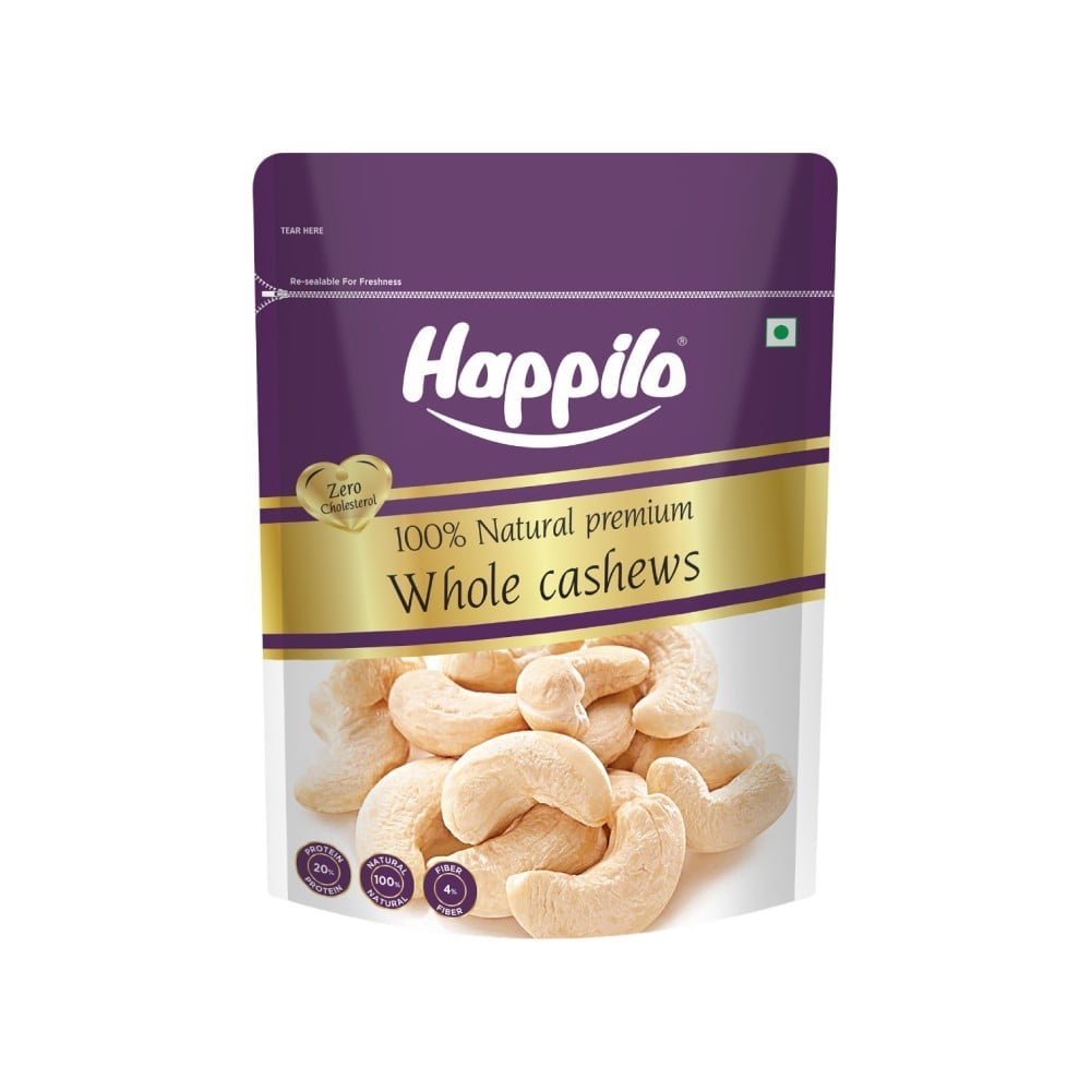 Happilo 100% Natural Premium Whole Cashew