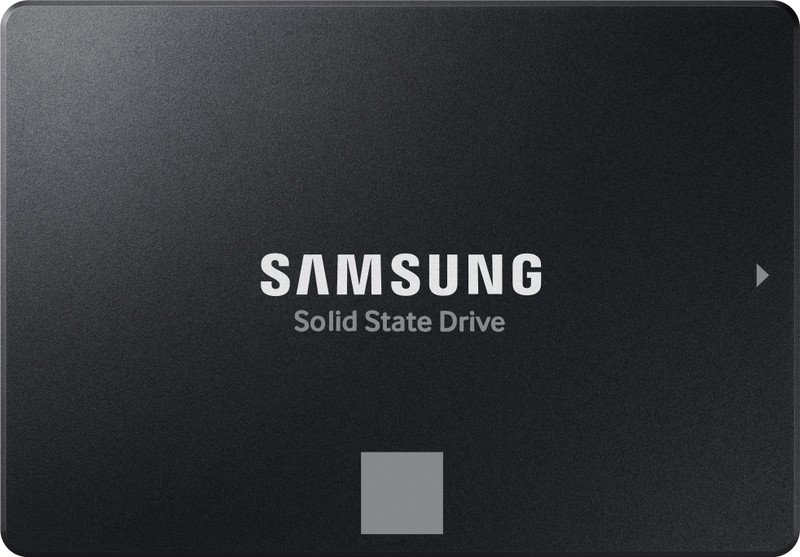 Samsung 870 Evo 1 TB Laptop, Desktop Black SATA III Internal Solid State Drive (SSD) (MZ-77E1T0BW)