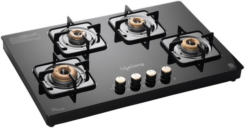 Lifelong HobTop with Toughened Glass Top (4 Burners)