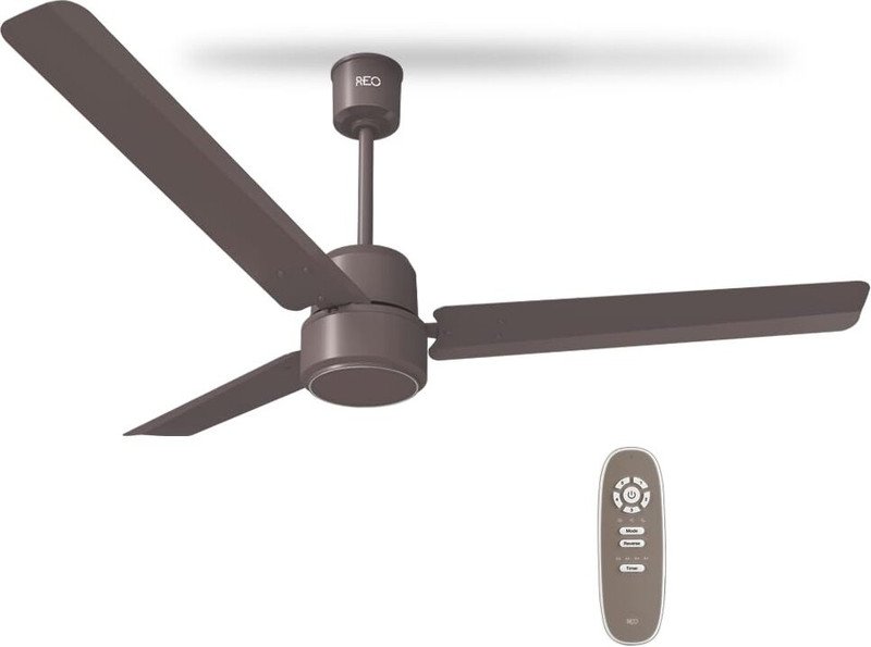 Reo by Havells Unnovate|Remote Controlled|Reverse Rotation Mode| Timer Setting| Low Noise with 2 Year Warranty BLDC Motor 1200 mm Ceiling Fan