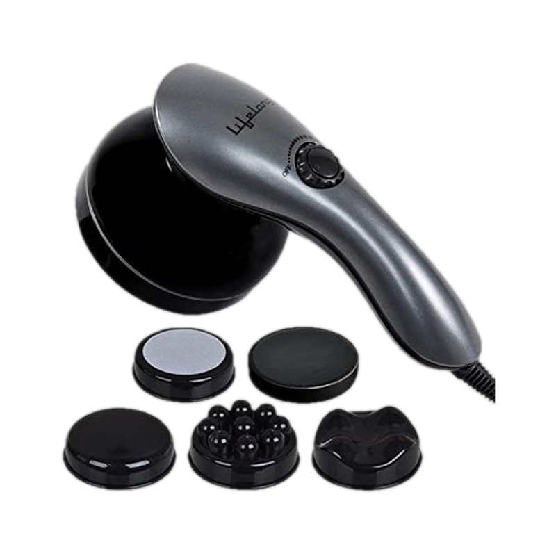 Lifelong LLM171 Powerful Electric Handheld Full Body Massager (Grey)