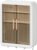 Sorath Plastic Crockery Cabinet (Finish Color – White, DIY(Do-It-Yourself))