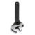 REnterprises Adjustable Wrench Drop Forged Carbon Steel Black Finish Rust Proof Extra Wide for Comfortable Grip | Easy Adjustment of Screws, Fully Hardened for Better Strength & Durability (6″ Inch)
