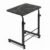 TECHNOVIBES Foldable Study Table/Bed Table/Foldable and Portable Wooden/Writing Desk for Office/Home/School (Dark Marble with Black Leg)