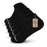 The Sock Street | Sports Ankle Socks for Men Combo Pack | Terry Cushioned Low Cut | Cotton | Gym, Running & Athletic | Odour-Free & Breathable | UK Size 6-11 | Multicolor