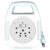 Smart Anchor Plastic 2-Pin Cherry Flexicord, 4m (White)