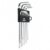 AGRICO Tata Set of 9, Long Allen Key/Wrench Key Set Garage Automotive, Household & Industrial Applications | L Shape Repair Tool, Standard | Grey (Pack of 1, ‎TAK002)