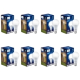 Philips Base B22 12-Watt (Pack of 8, Cool Day Light)