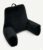 amazon basics Backrest Cushion for Bed Sitting with Arms | Reading Support for Sofa & Chair | Large Comfort Aid for Adults & Patients – Black
