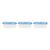 SimpArte 360° AirTight Kitchen Storage Container Set for Rice|Dal|Atta|Flour|Cereals|Pulses|Snacks, Stackable|BPA Free|Modular Design|Set of 3 (525 ml), Sky Blue