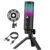 Audio Array AM-C30 Metal RGB Professional USB Microphone | One-Touch Mute, Gain & No-Latency Monitoring Controls | Shock Mount and Tripod | for PC/Mobile, Gaming, Streaming, Podcasting & Voiceover