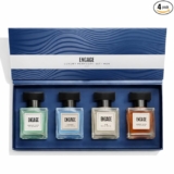 Engage Gift Assorted Luxury Perfume Set for Men 80ml (20ml x 4) |4 Unique EDP Fragrances | Long Lasting |Travel Size Perfume Combo|Birthday, Anniversary, Wedding Gift|No Paraben|Dermat-Tested
