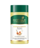 Biotique Eggplex & Keratin Shampoo for Thicker & Shinier Hair – Prevents Breakage, Gentle Cleanse | Protein Shampoo| For Men & Women – 25ml