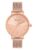 French Connection Stainless Steel Analog Rose Gold Dial..