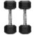 FITRXX Rubber Coated Hexa Dumbbell Set (7.5 kg Pair) |