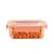 CELLO Stylelock Pet Storage Container for Kitchen 410ml Baby Orange