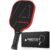 Pickle Ball Paddle,Fiberglass Pickleball Paddle,Frosted Surface Pickleball Rackets, USAPA Standards，Oversized Sweet Spot Pickle Ball Paddle for Indoor Outdoor (A-Line Red)