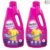 Amazon Brand – Presto! Colobleach 2L (1L x Pack of 2) | Detergent Add-On Liquid | Effective Stain Remover | Brightens Colored Clothes