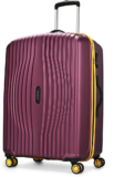 ARISTOCRAT Vortex Plus Check-in Trolley Bag | Large Hard Luggage with Combination Lock Check-in Suitcase 8 Wheels – 30 Inch